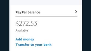 Аккаунт PayPal | 272.53$